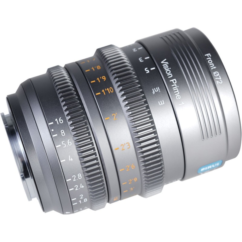 Sirui VP-1 Vision Prime 50mm T1.4 Full-Frame Cine Lens (Metal Gray)
