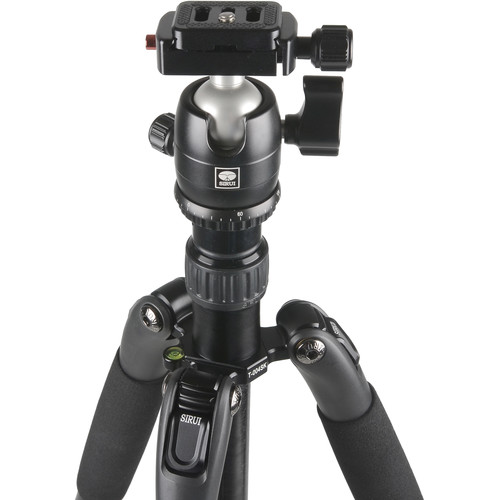 Sirui T-004SK Aluminum Tripod with B-00 Ball Head
