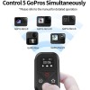 TELESIN Bluetooth Remote Control for GoPro HERO10/9/8 & MAX 360