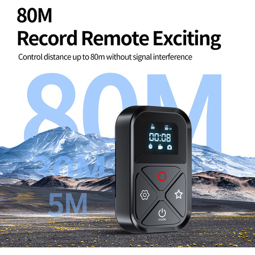 TELESIN Bluetooth Remote Control for GoPro HERO10/9/8 & MAX 360