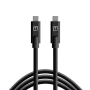 Tether Tools TetherPro USB Type-C Male to USB Type-C Male Cable CUC10-BLK
