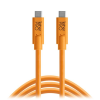 Tether Tools TetherPro USB Type-C Male to USB Type-C Male Cable 4.5m Black CUC15-ORG