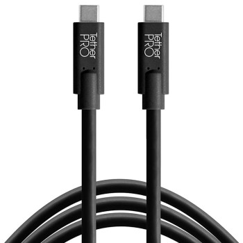 Tether Tools TetherPro USB Type-C Male to USB Type-C Male Cable 4.5m Black CUC15-BLK