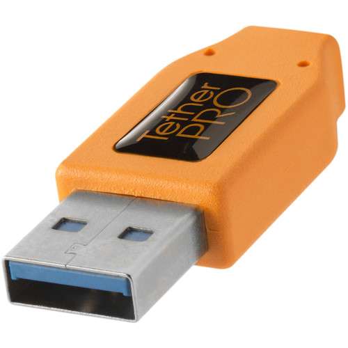 Tether Tools TetherPro USB 3.0 Male Type-A to USB 3.0 Micro-B Cable 4.80 CU5454
