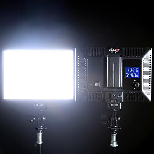 Viltrox L116T On-Camera Bi-Color LED Light with LCD Display