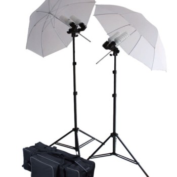 Portrait Studio Umbrella Continuous Lighting