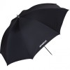 Westcott White Satin Umbrella with Removable Black Cover 110cm
