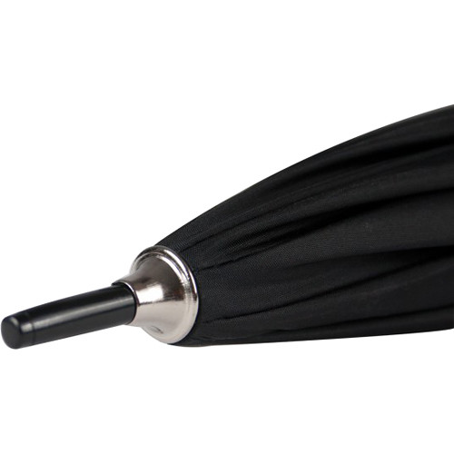 Westcott White Satin Umbrella with Removable Black Cover 110cm