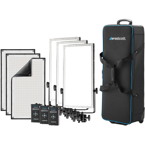Westcott Peter Hurley Flex Cine Bi-Color 3-Light Kit