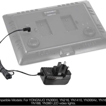 YONGNUO 12V 2A Standard Power Adapter