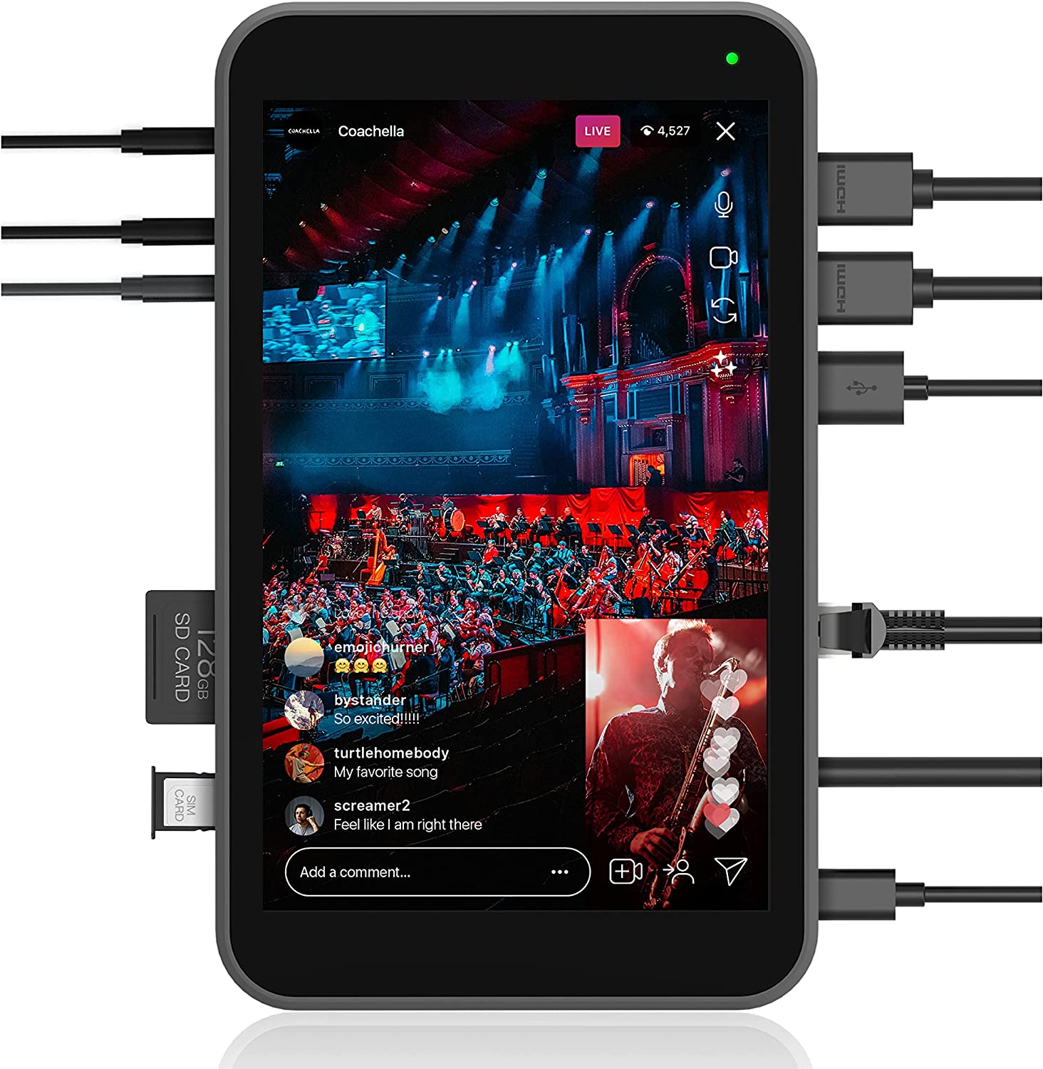 YoloLiv Instream Vertical Live Streaming Encoder | Camera Mix