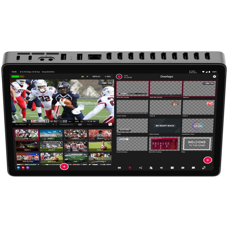Yolobox Extreme All-in-One Multi-Camera Live Streaming and Switching System
