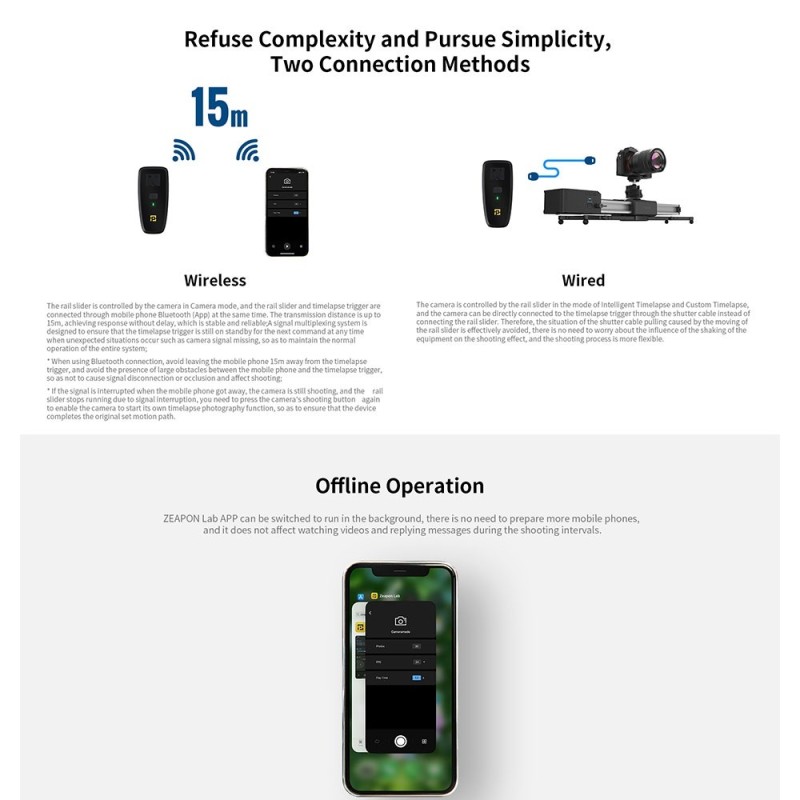 Zeapon AF-E1 Timelapse Trigger