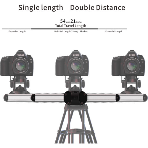 Zeapon Micro 2 Micro Rail Slider with EasyLock 2 & Ball Head Bundle