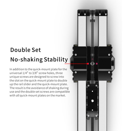 Zeapon Micro 2 Micro Rail Slider with EasyLock 2 & Ball Head Bundle