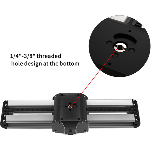 Zeapon Micro 2 Micro Rail Slider with EasyLock 2 & Ball Head Bundle