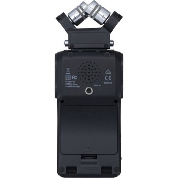 Zoom H6 All Black 6-Input / 6-Track Portable Handy Recorder with Single Mic Capsule Black