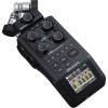 Zoom H6 All Black 6-Input / 6-Track Portable Handy Recorder with Single Mic Capsule Black