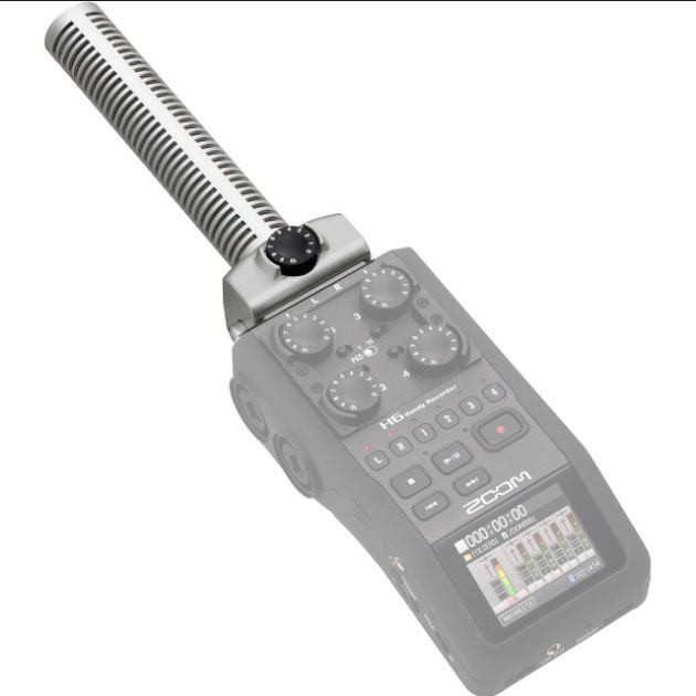 Zoom SGH-6 Shotgun Microphone Capsule for H5 and H6 Recorders