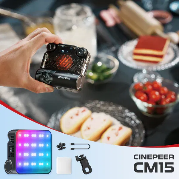 Zhiyun Cinepeer CM15 15W Full-Colour Pocket Light