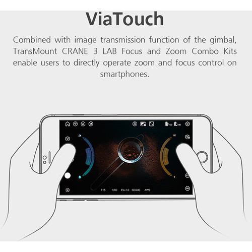 Zhiyun-Tech TransMount Focus & Zoom Servo Combo Kit for Crane 3-Lab