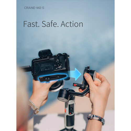 Zhiyun-Tech CRANE-M2 S 3-Axis Handheld Gimbal Stabilizer Combo Kit