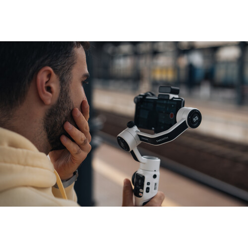Zhiyun SMOOTH 5S Pro Smartphone Stabilizer Combo White