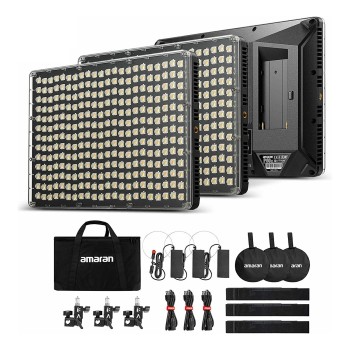 amaran P60x Bi-Color LED Light Panel (3-Light Kit)