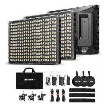 amaran P60x Bi-Color LED Light Panel (3-Light Kit)