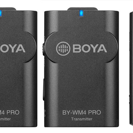 BOYA BY-WM4 PRO-K4 Dual-Channel Digital Wireless Microphone System for iOS