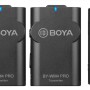 BOYA BY-WM4 PRO-K4 Dual-Channel Digital Wireless Microphone System for iOS