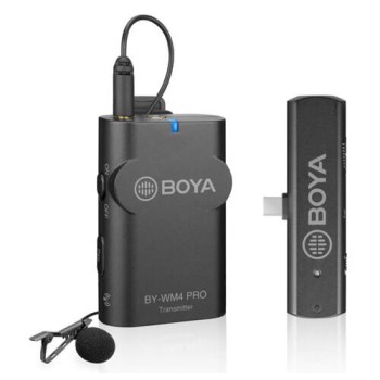 BOYA BY-WM4 PRO-K5 Dual-Channel Digital Wireless Microphone System for Android