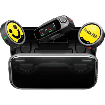 Insta360 Mic Pro 2-Person Wireless System (2.4 GHz)