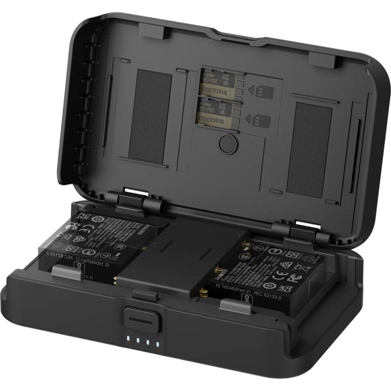 Insta360 Portable Charging Case for Ace, X3, and X4 Batteries