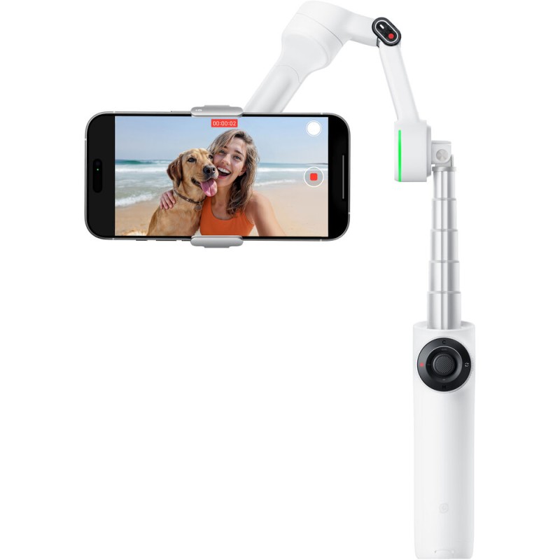 Insta360 Flow 2 Pro Smartphone Gimbal Stabilizer (White)