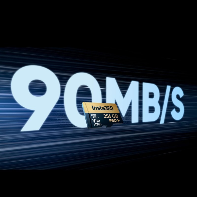 Insta360 256GB UHS-I v30 microSDXC Memory Card