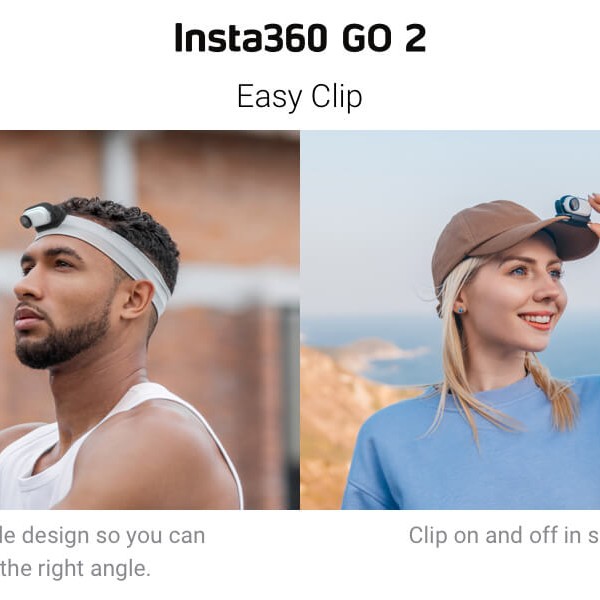 Insta360 Easy Clip for GO 2 Camera