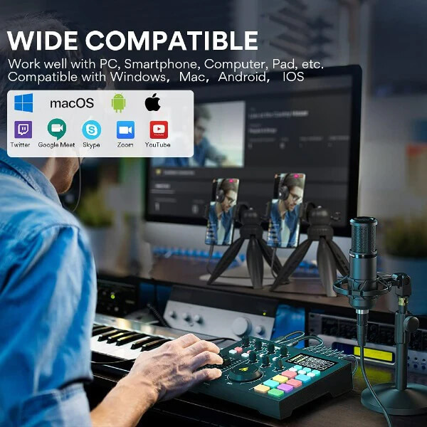 Maonocaster AM100 K2 Podcast Production Studio