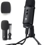 Mirfak Audio TU1 USB Desktop Microphone Pop-Filter & Tripod Stand