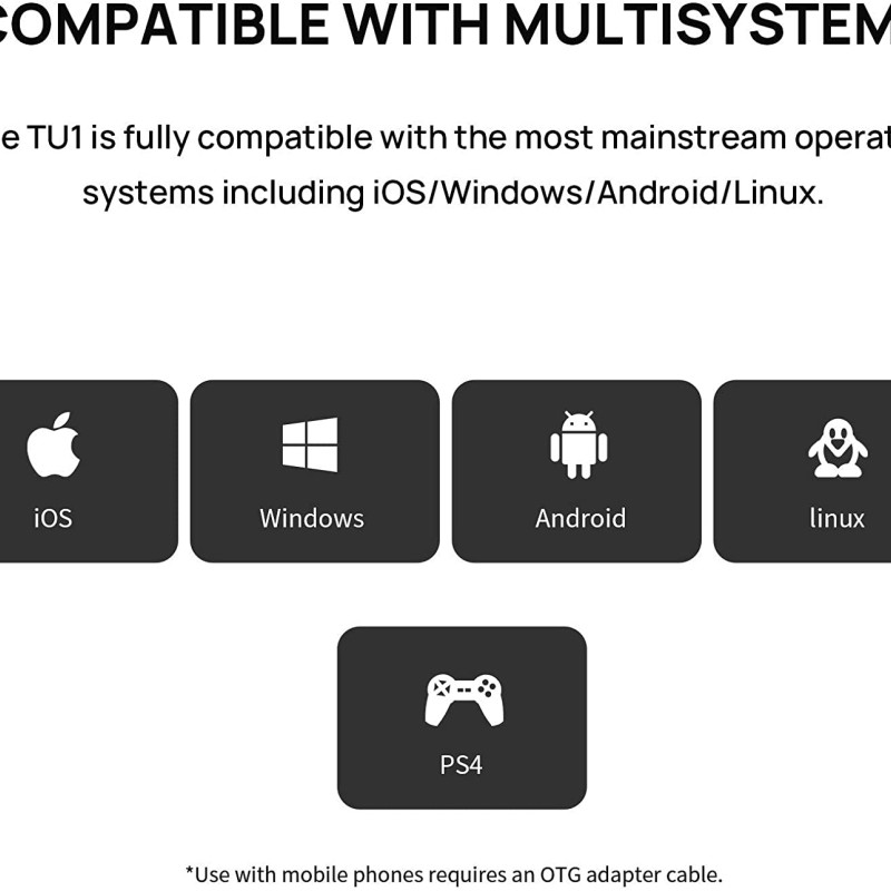 Mirfak Audio TU1 USB Desktop Microphone Pop-Filter & Tripod Stand