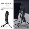 Mirfak Audio TU1 USB Desktop Microphone Pop-Filter & Tripod Stand