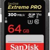 SanDisk 64GB Extreme PRO v90 UHS-II SDXC Memory Card W260 R300mb