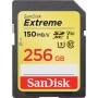 SanDisk 256GB Extreme UHS-I SDXC Memory Card 150mb