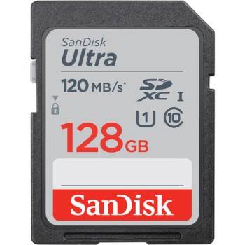 SanDisk 128GB Ultra UHS-I SDHC Memory Card Class 10