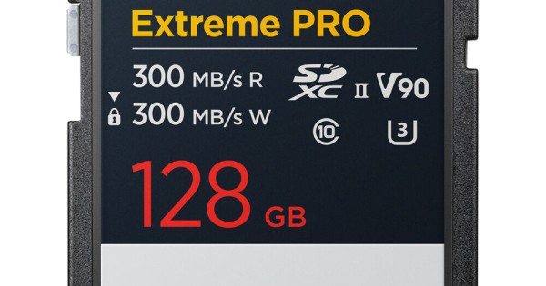 新品 SanDisk Extreme PRO 128GB 300MB/s V90 SanDisk Extreme PRO SD UHS-II Card (V90) | Sandisk