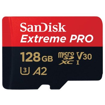 SanDisk 128GB Extreme Pro V30 Micro SD Card (SDXC) UHS-I U3 - 200MB/s
