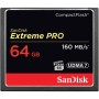 SanDisk 64GB Extreme Pro CompactFlash Memory Card 160MB/s