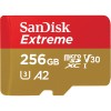 SanDisk 256GB Extreme UHS-I microSDXC Memory Card 190 MB/s