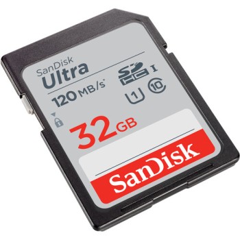 SanDisk 32GB Ultra UHS-I SDHC Memory Card Class 10