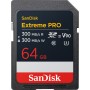SanDisk 64GB Extreme PRO UHS-II SDXC 300 MB/s v90 Memory Card